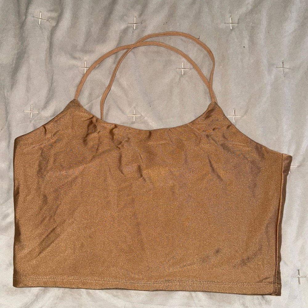 Tan tank top